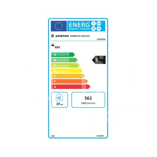 Ariston Andris AN RS 10 U alsós elektromos vízmelegítő Bojler - Image 3