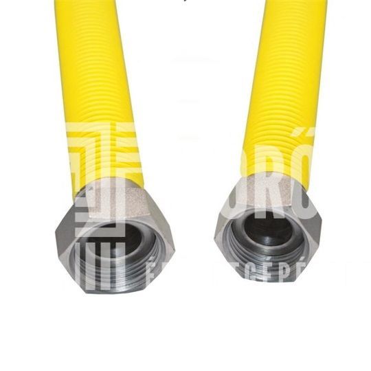 Flexibilis bekötőcső gázra, kihúzható 1/2" hollandi- 100-200 cm