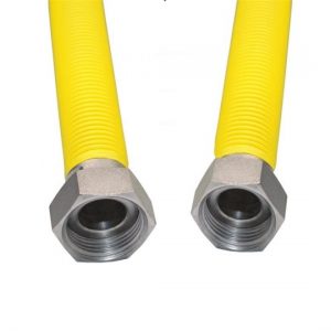 Flexibilis bekötőcső gázra, kihúzható 3/4" holl. - 3/4" holl. - 30-60 cm (BB), AC FF