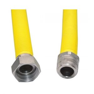 Flexibilis bekötőcső gázra, kihúzható 3/4" holl. - 3/4" KM - 50-100 cm (KB), AC FF