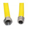Flexibilis bekötőcső gázra, kihúzható, Technik Therm,  1/2" holl. - 1/2" KM - 50-100 cm (KB), AC FF