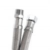 Flexibilis bekötőcső vízre,1/2" holl. - 1/2" KM - 20 cm (KB)