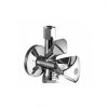 Schell Sanland sarokszelep 1/2"-3/8"-3/4" kombinált