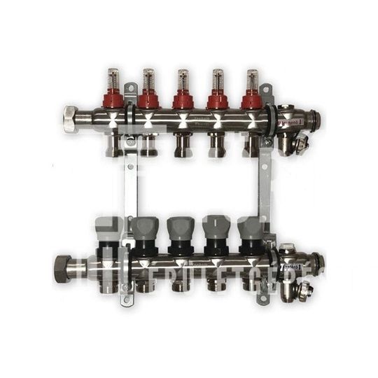Technik Therm Osztógyűjtő áramlásmérős, 7 körös
