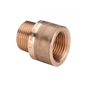 Viega vörösöntvény (bronz) csaphosszabbító 1/2" - 30 mm
