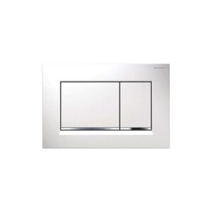 Geberit Sigma 30 nyomólap fehér króm fehér