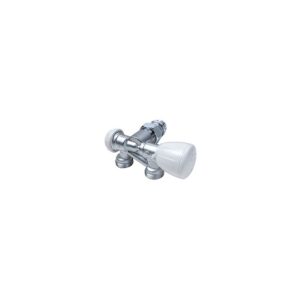 Giacomini lándzsás jobbos kétcsöves sarokszelep 1/2" 18mm