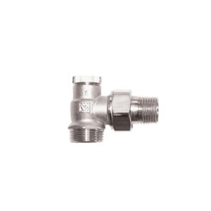 HERZ radiátorszelep visszatérő sarok 1/2"-3/4" cs. KM