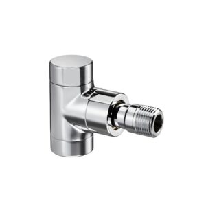 OVENTROP Combi E típusú visszatérő szelep, PN10 DN15, 1/2", sarok, krómozott