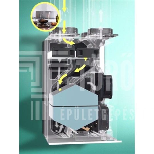 Vaillant recoVAIR VAR 260/4 hővisszanyerős szellőztető - Image 4