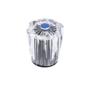 Kristály gomb 1/2″ kék, Ricnis