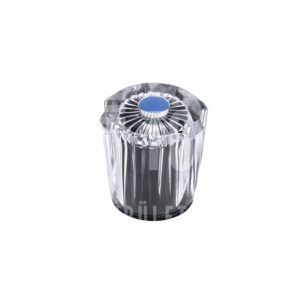 Kristály gomb 3/8″ kék