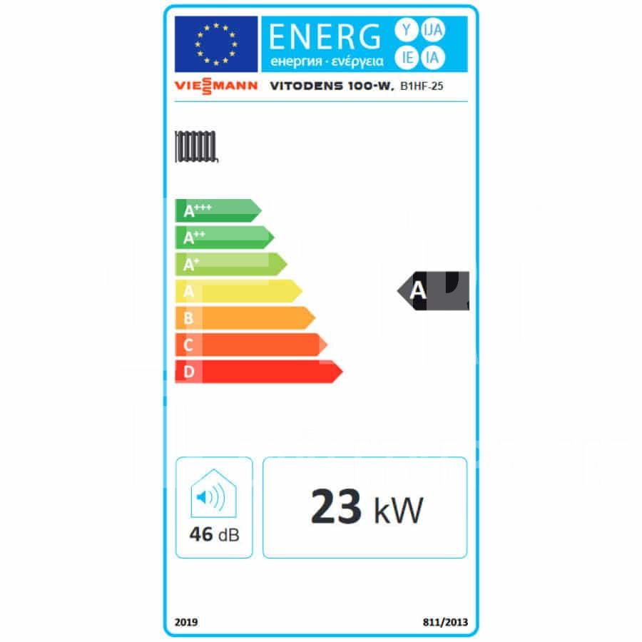Viessmann Vitodens 100-W S1 B1KF 32 kW kondenzációs kombi gázkazán - Image 6