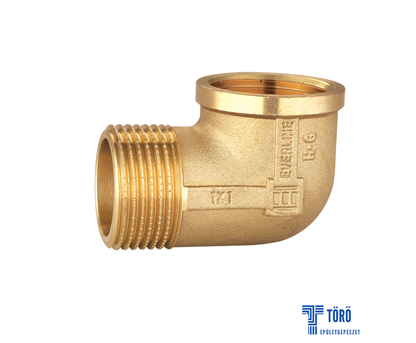 Réz könyök 1/2" KB