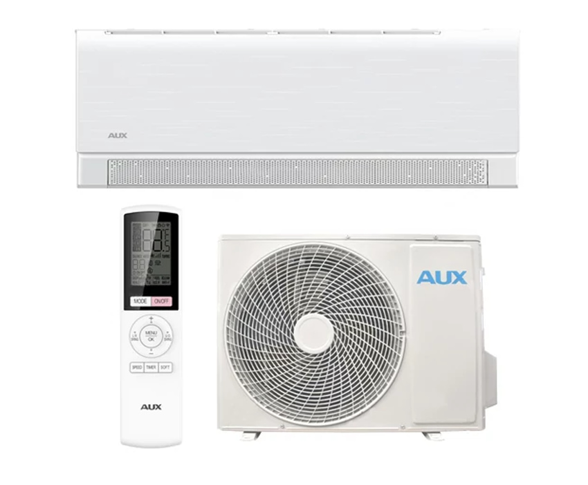 AUX AURA ASW-H09B7A4/CAR3DI-D0-4 oldalfali split klíma 2,7 kW