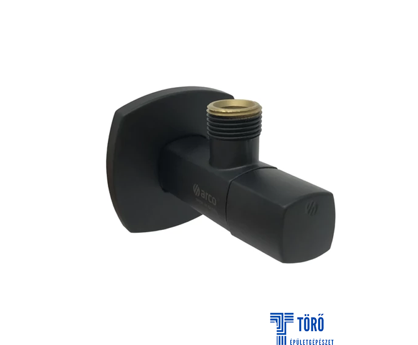 ARCO VITAQ A-80 Lipstic 1/2″-1/2″ szögletes sarokcsap, fekete